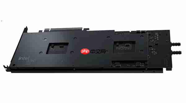 铭瑄首秀水冷版Intel锐炫Pro Dual B60专业显卡:双GPU 48GB显存 居然单插槽