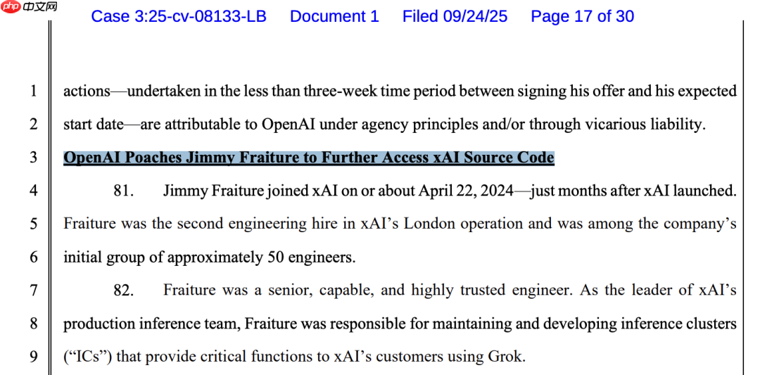 OpenAI 强硬回击马斯克窃密诉讼，xAI 被指恶意人肉离职员工
