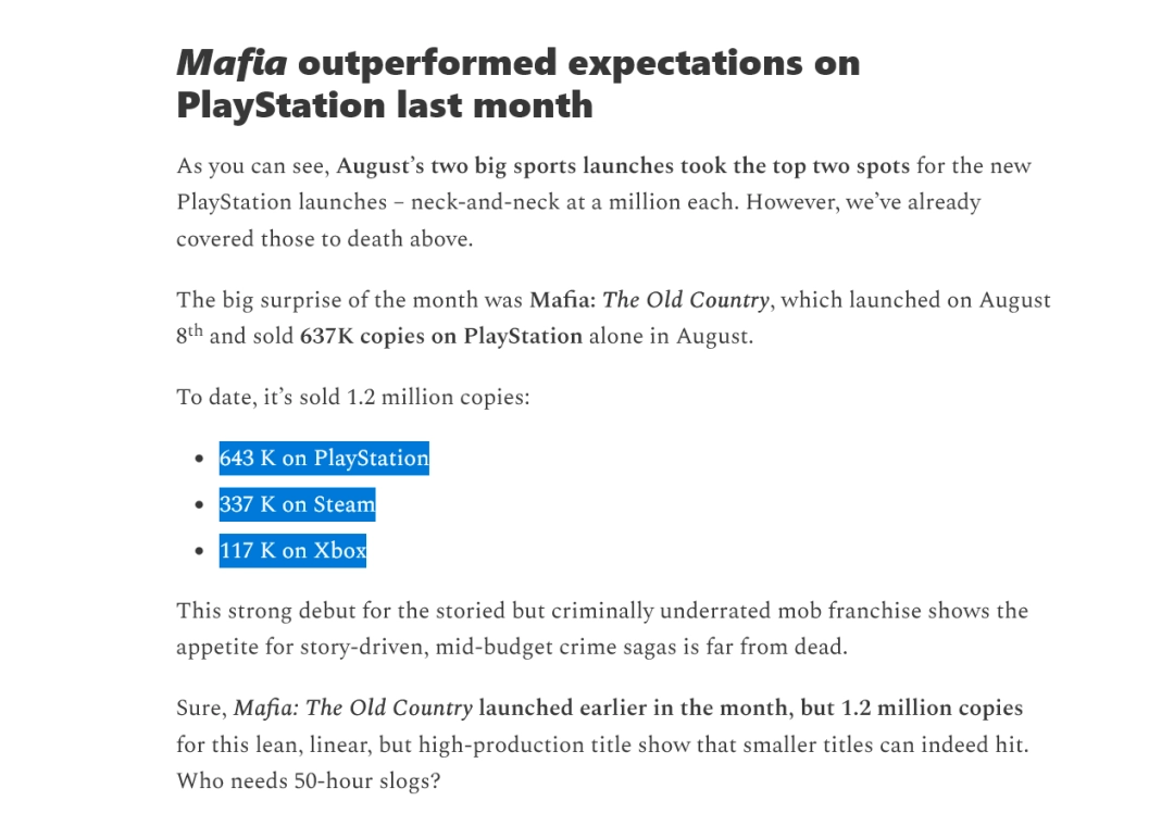 《寂静岭f》销量PS5版占7成 Xbox还不到一成