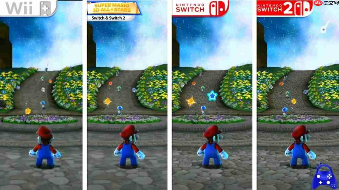 新增原生4K!《超级马里奥银河1+2》历代主机对比