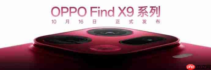 OPPO Find X9 Pro曝光：1.5K直屏+极窄四等边设计