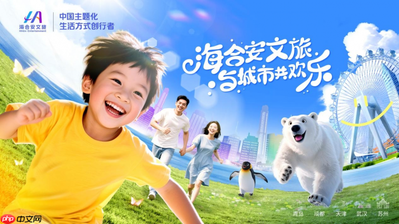 海合安文旅武汉、天津极地海洋度假区揭牌,创行主题化生活方式