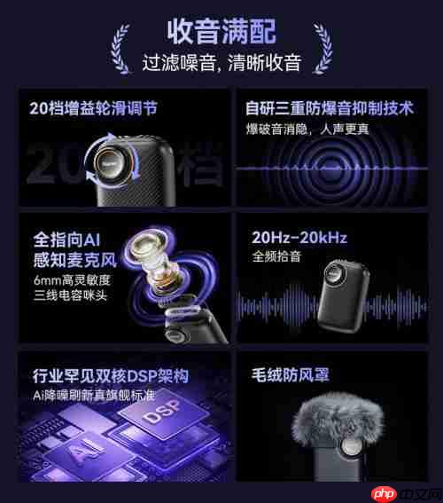 最新发布!南卡Q mic领夹麦克风:全能旗舰 刷新专业无线麦克风上限