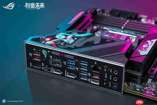 冲破次元壁 华硕X870E RO姬×初音未来版主板火热预约中