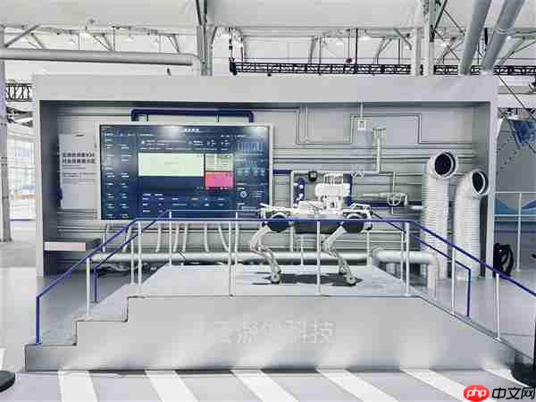 真实还原智能巡检场景!云深处科技产品矩阵亮相云栖大会