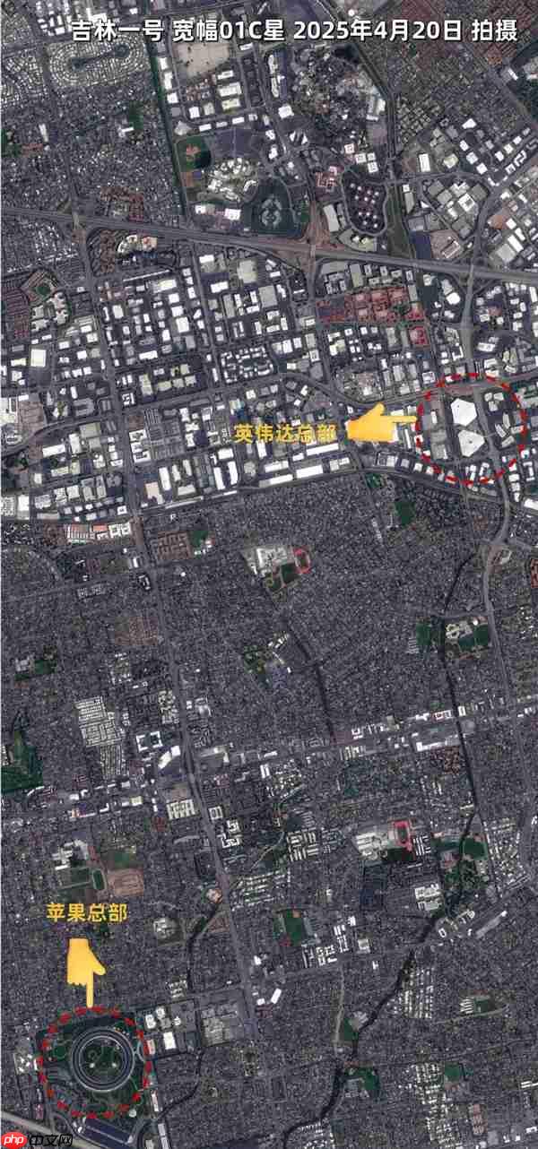 从太空看NVIDIA的 “奋进号” 总部：无处不在的三角形