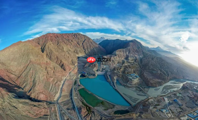 世界最高混凝土面板砂砾石坝,新疆大石峡水利枢纽工程下闸蓄水