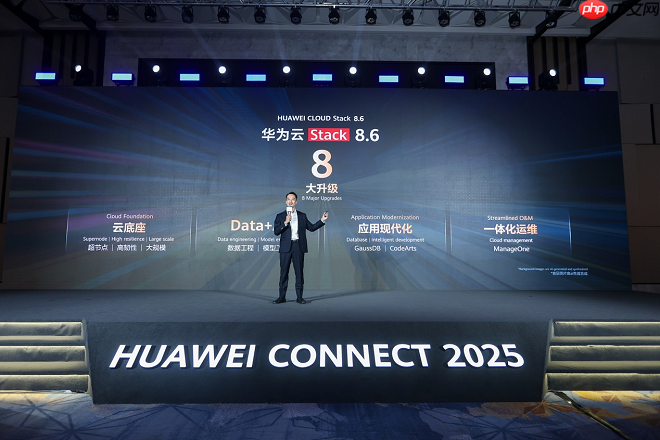 华为云Stack8.6正式发布,数据+AI双擎驱动加速政企智能化跃迁