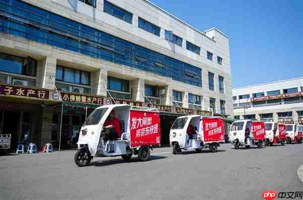 提速！京东快递阳澄湖投用无人车  大闸蟹物流首次实现全程无人化接驳