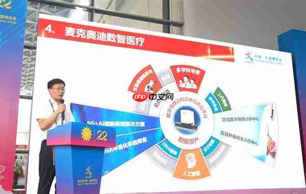 胃癌病理诊断垂域模型首发亮相东盟  麦克奥迪与智能院携手共研启新篇！