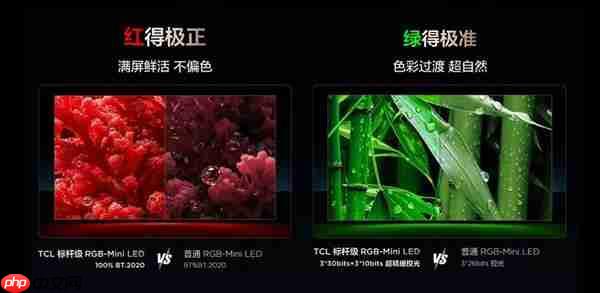 TCL华星供屏TCL Mini LED电视新品系列 硬核实力筑就画质新巅峰