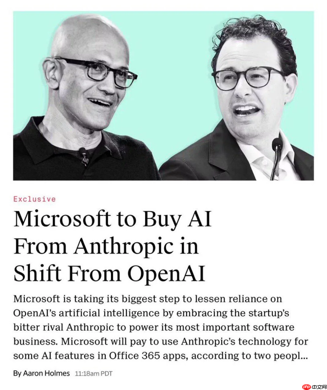 微软 Office 365 计划采用 Anthropic AI 服务