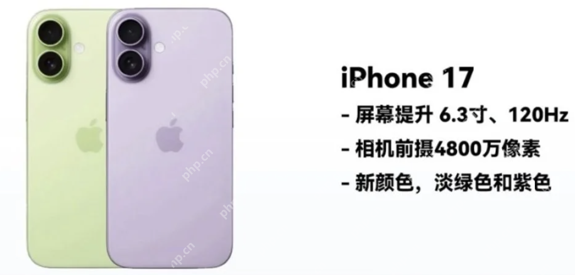 iPhone17值不值得购买！一篇看懂升级点+避坑指南 - php中文网