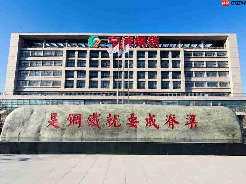 数据赋能「智造」，以数据价值驱动宁波钢铁高质量发展