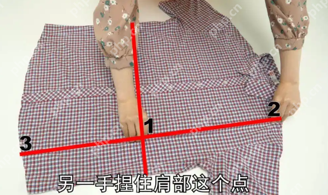 3秒叠好一件T恤?学会这个“两线三点”法,你也能成为收纳达人 - php中文网