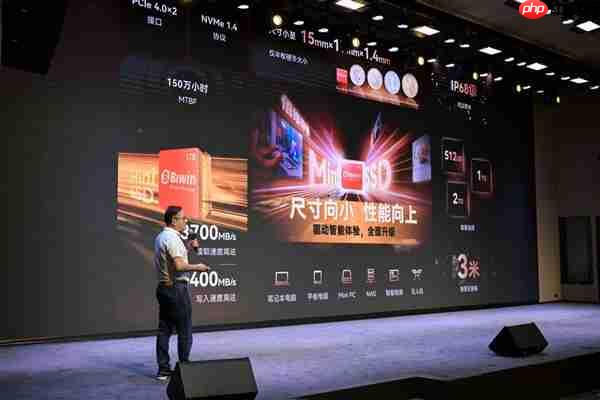 399元起 堪比指甲盖！佰维发布最小的国产mini SSD硬盘：只比TF卡大一点