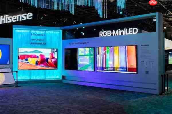 电视圈又搞大动作!海信新出的RGB-Mini LED电视 直接把画质卷到新高度