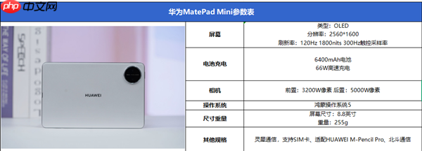 旗舰小平板！超强超Mini！华为MatePad Mini评测