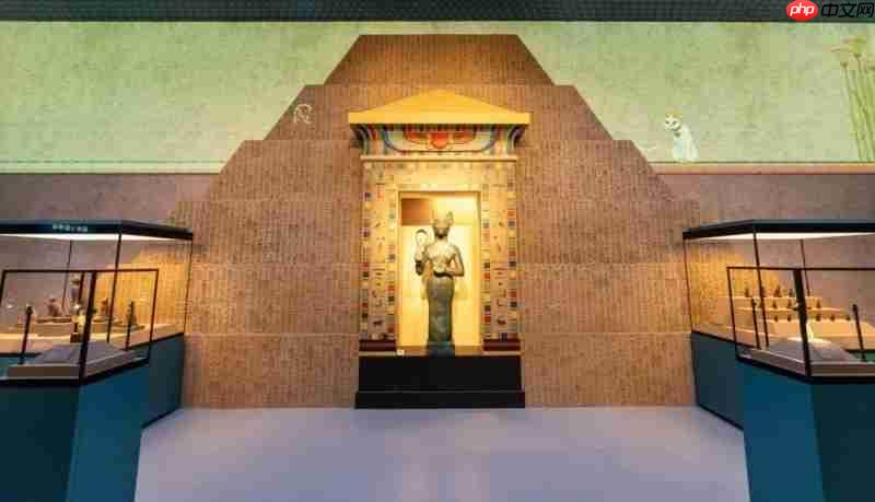 爱普生工程投影机助力上海博物馆“金字塔之巅:古埃及文明大展”刷新文博纪录