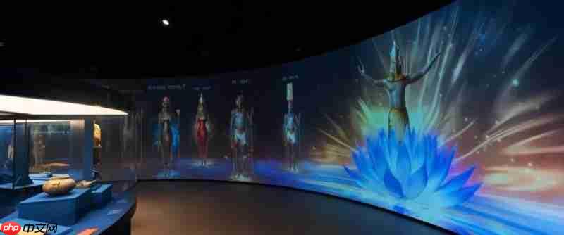 爱普生工程投影机助力上海博物馆“金字塔之巅:古埃及文明大展”刷新文博纪录