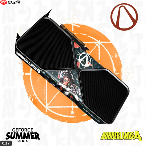 全球仅此一块！RTX 5090《无主之地4》定制版免费送