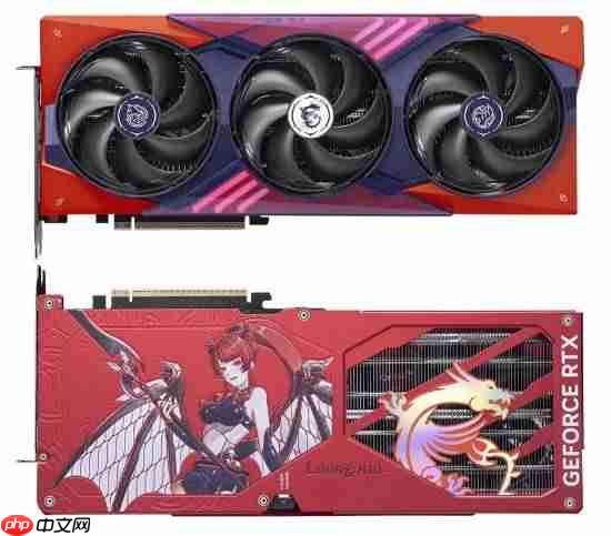 7899元 微星GeForce RTX 5070 Ti魔龙姬OC显卡上市