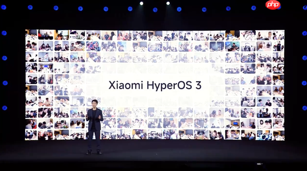 小米澎湃OS 3发布 流畅度优化＋相册改版 明天开始推送！
