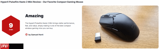 ign 9分新鼠标!盛赞:出色的性能和手感!