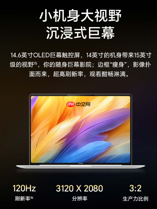 7699元起!荣耀MagicBookPro14 酷睿版,移动办公族的性价比之选