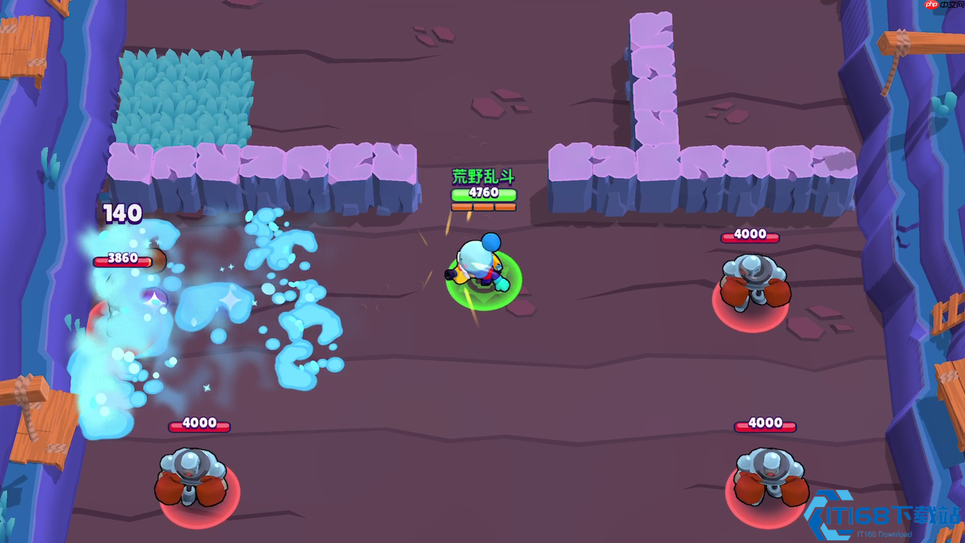 荒野乱斗格尔大师课：冰雪弹幕掌控全攻略