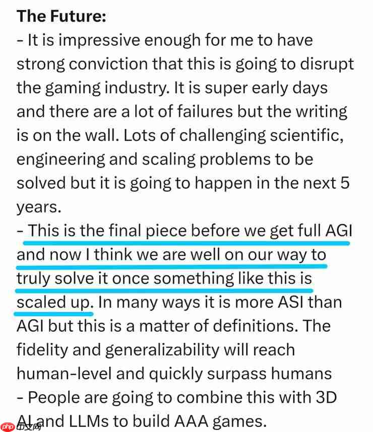 DeepMind 发布超真实世界模型 Genie 3,AGI 向前一步