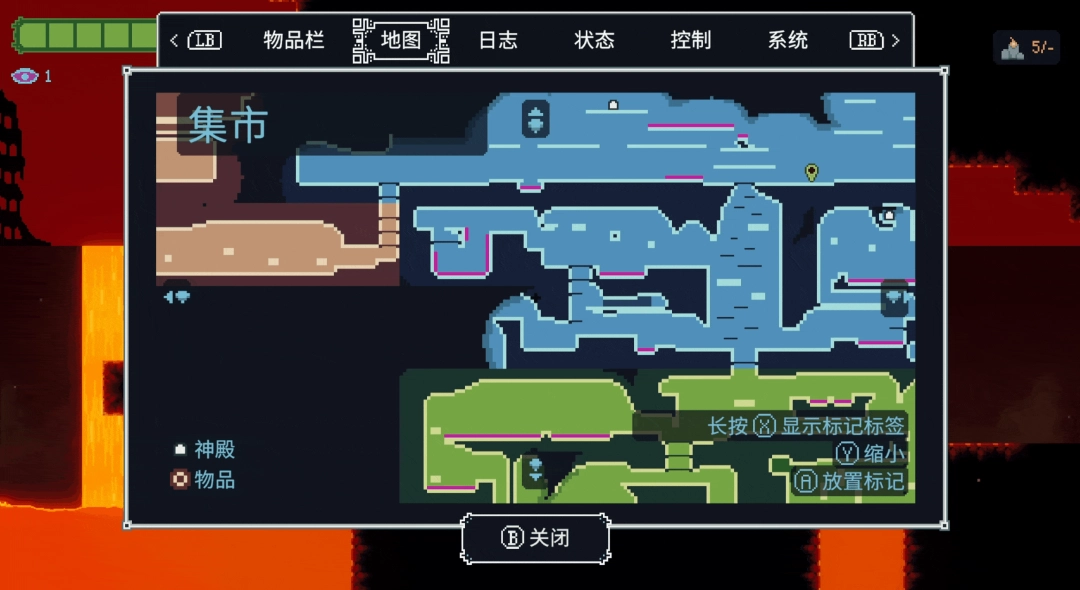 Steam类银河恶魔城地图探索新游《黄金废都》中文Demo已上线!