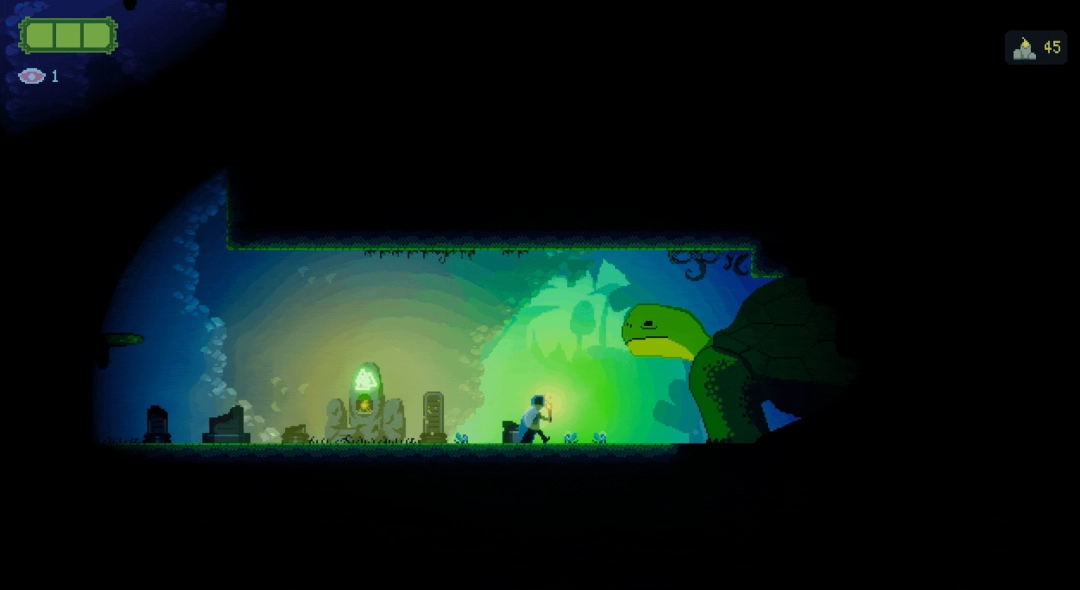 Steam类银河恶魔城地图探索新游《黄金废都》中文Demo已上线!