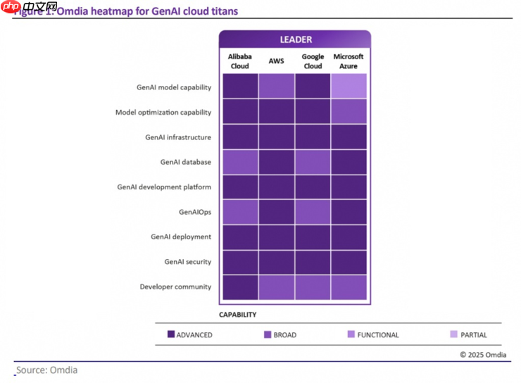 阿里云获评AI云市场“领导者”,国内唯一