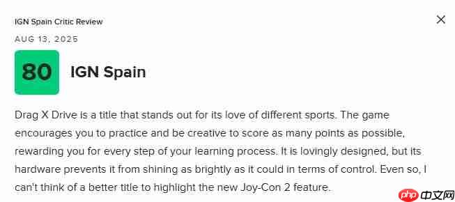 均分63!NS2“轮椅篮球”游戏《Drag x Drive》评分解禁