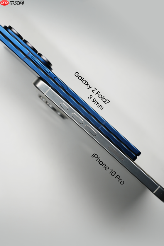 三星Z Fold7机身薄至4.2mm 比上代轻薄了不止一点