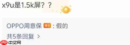 OPPO Find X9 Ultra或将采用2K直屏,旗舰定位再升级!