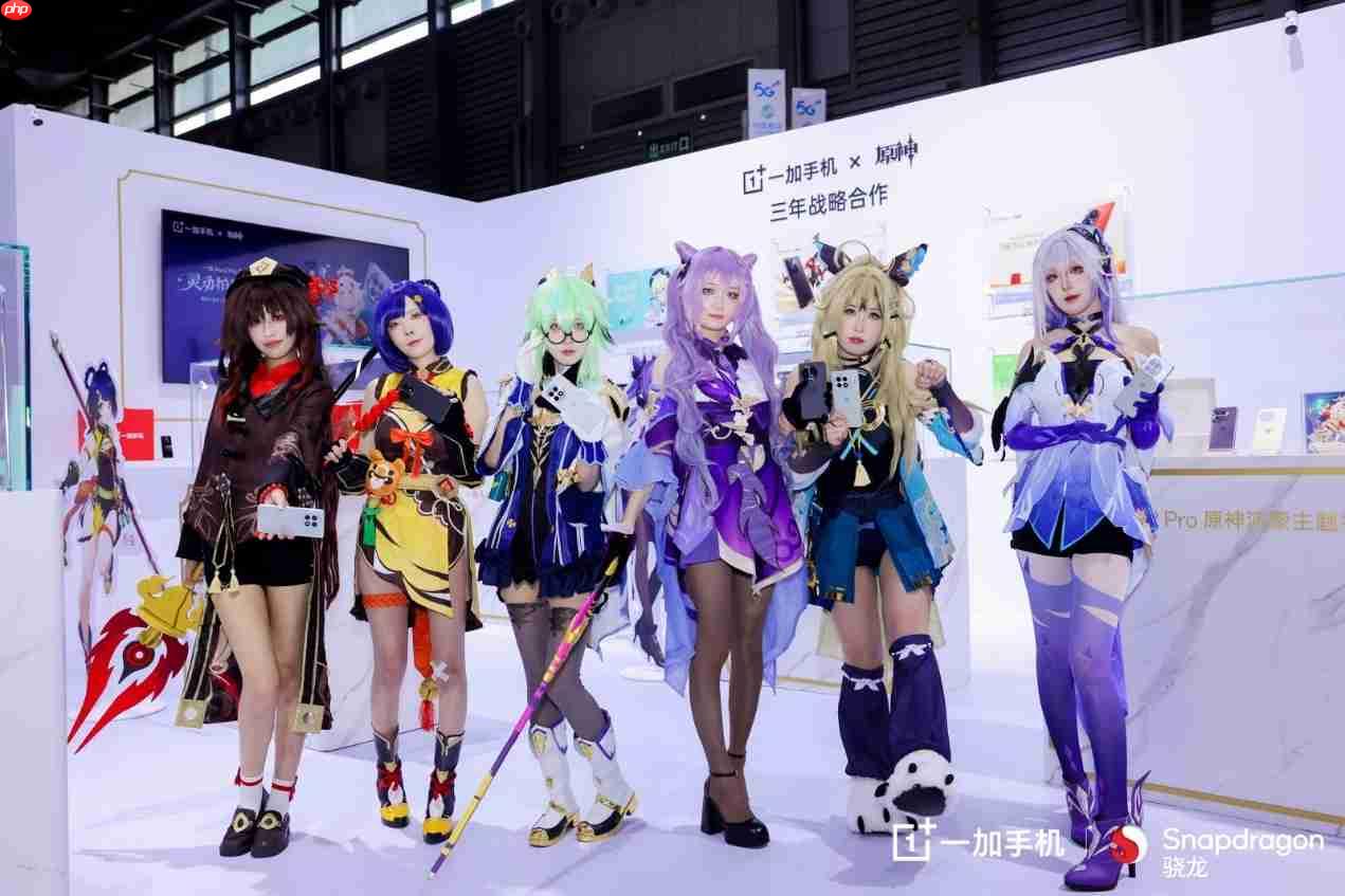 一加高调亮相 2025 ChinaJoy,四大游戏体验区引爆全场游戏热潮