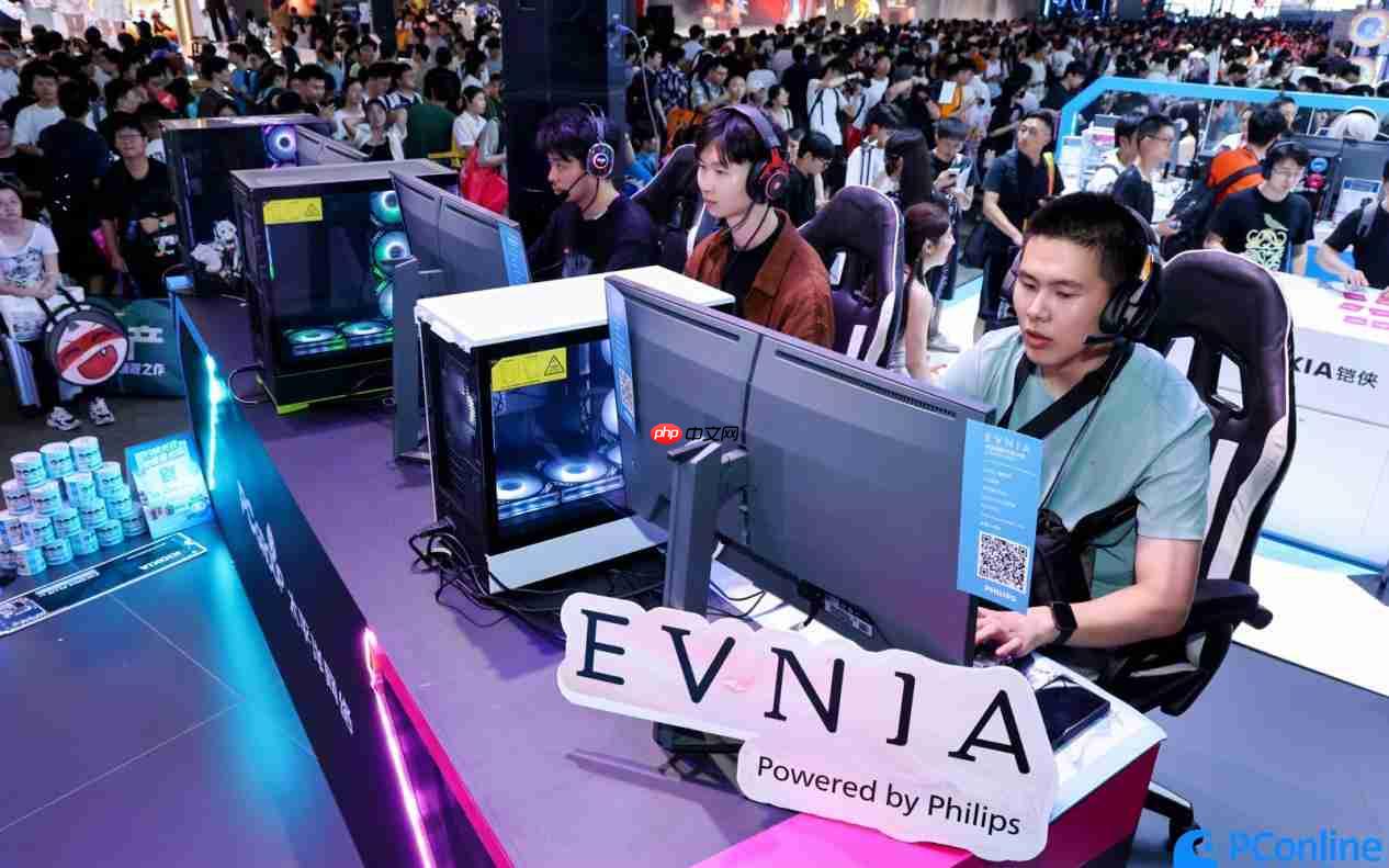 释放天性,纵横无拘!飞利浦EVNIA燃爆ChinaJoy2025!