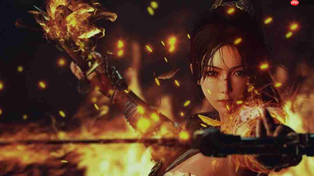 《明末：渊虚之羽》官方精选美图：女主美如画！