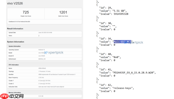 vivo Y19s GT 5G性能参数曝光:搭载联发科MT6835