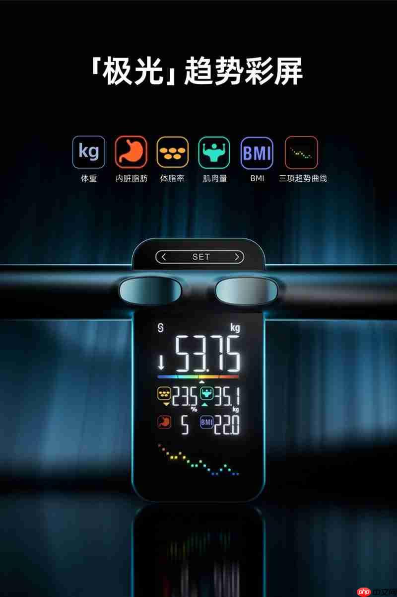 沃莱科技P7Max 智能八电极:突破健康管理价值边界,重新定义“体脂秤”