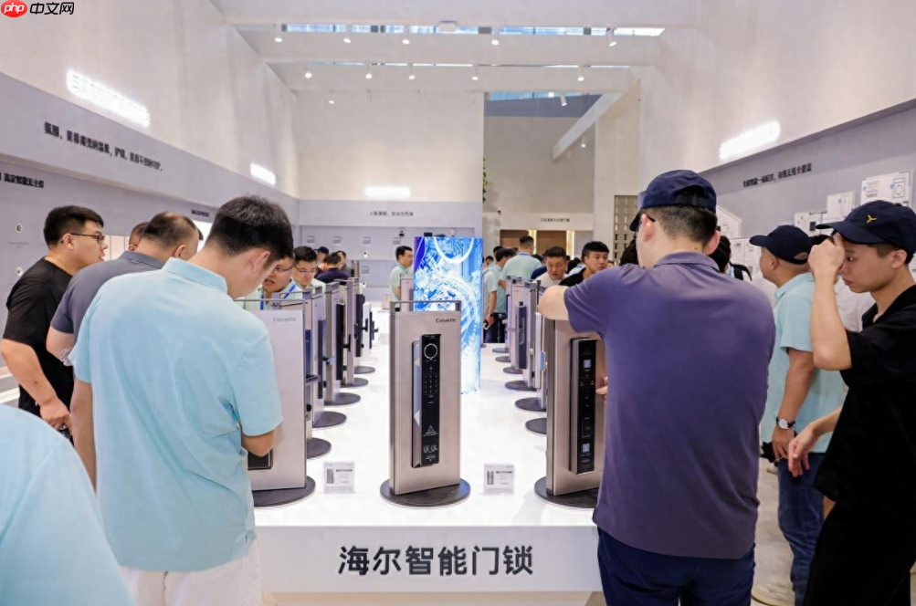 海尔智家推出金吾卫高端智能门锁今日上市