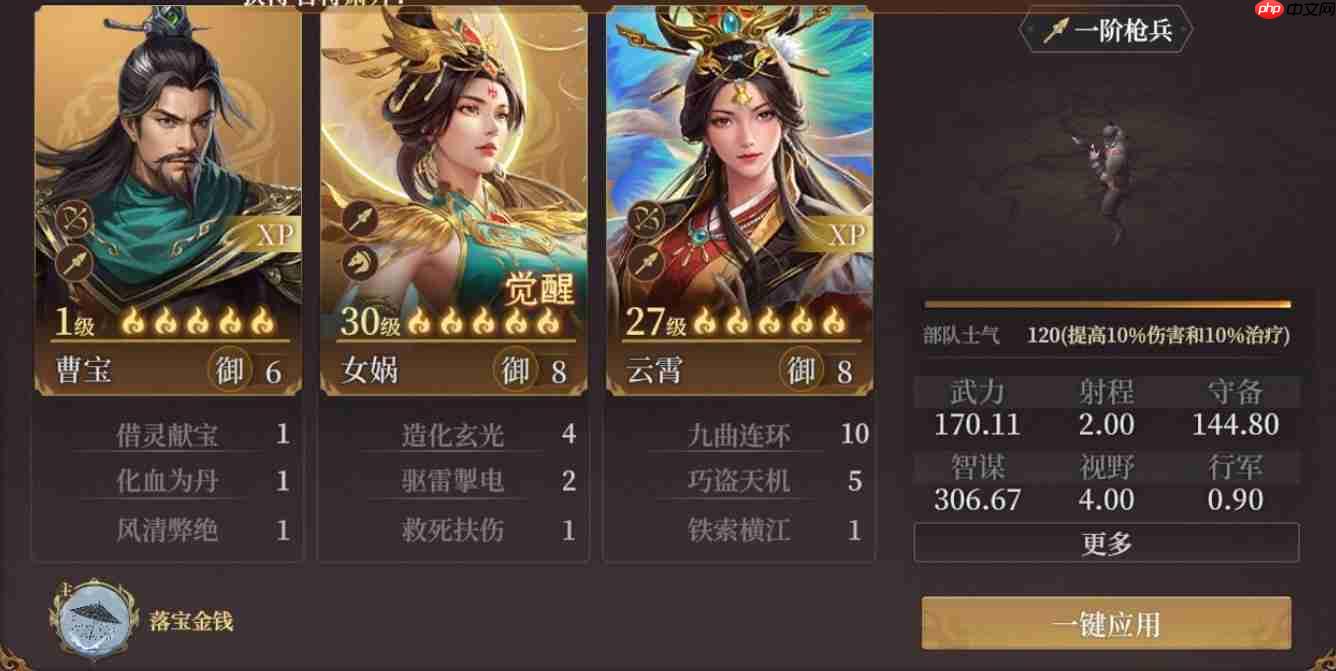 封神开天曹宝阵容搭配全解析