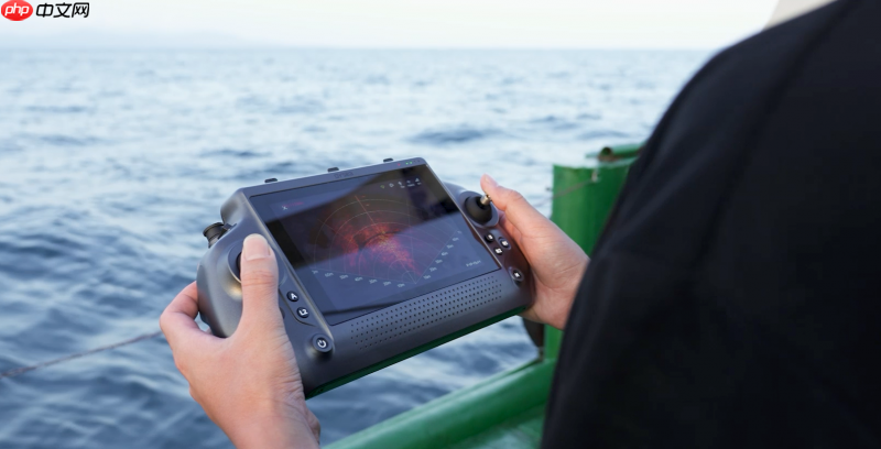 掌中视界,一触即达|鳍源水下机器人Q-iRC行业带屏遥控器正式发布!
