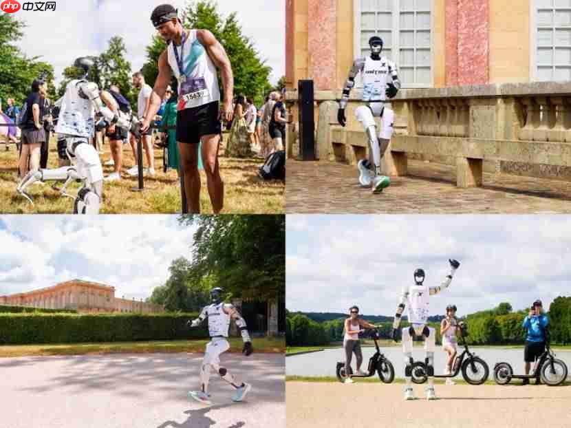 定义未来:特步携手宇树科技凡尔赛宫跑出“中国加速度”