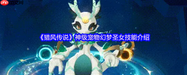 猎风传说幻梦圣女全解:银河魔神外挂级宠物指南