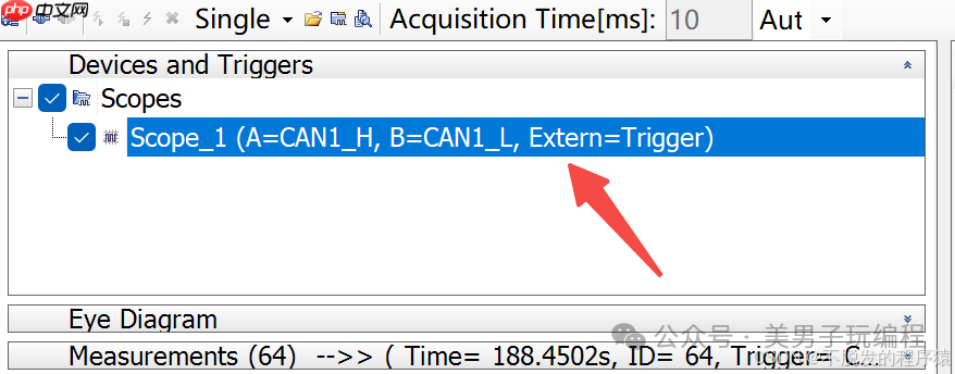CANoe分析CAN总线电平信号