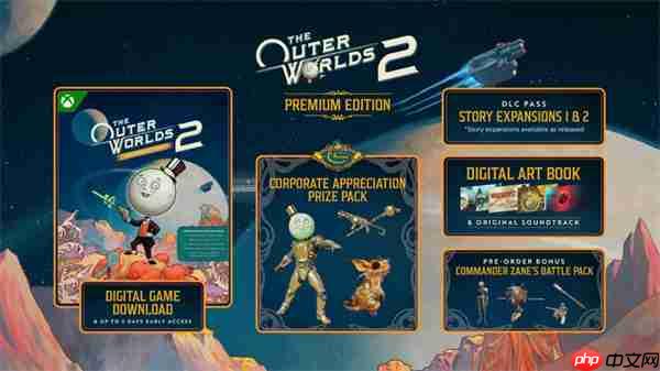 《天外世界2》宣布10月29日正式发售 首发加入XGP