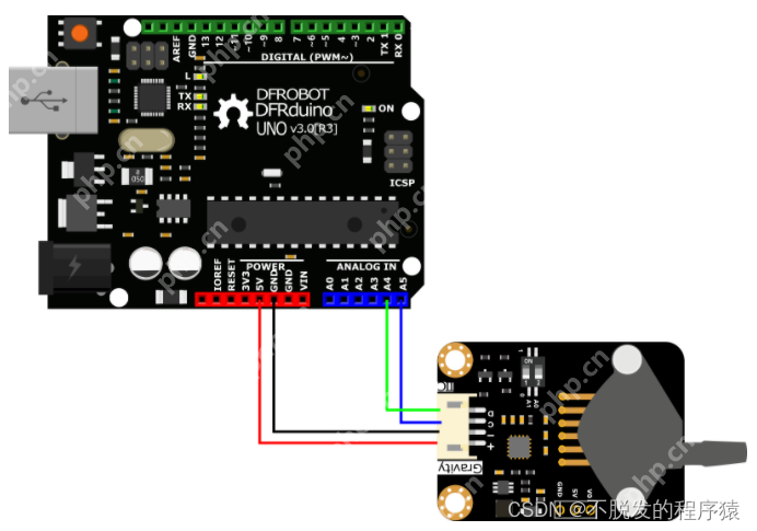 Arduino驱动MPX5700AP气压传感器（压力传感器）